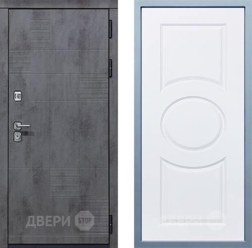 Входная металлическая Дверь Дива МД-35 Д-8 Белый в Подольск