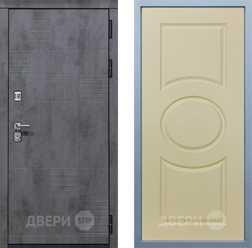 Входная металлическая Дверь Дива МД-35 Д-8 Шампань в Подольск