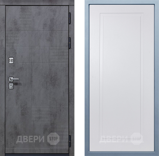 Входная металлическая Дверь Дива МД-35 Н-10 Белый в Подольск