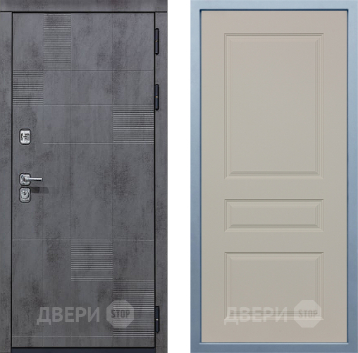 Входная металлическая Дверь Дива МД-35 Д-13 Шампань в Подольск