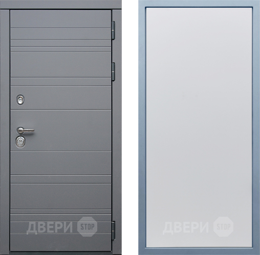 Входная металлическая Дверь Дива МД-39 Н-1 Белый в Подольск
