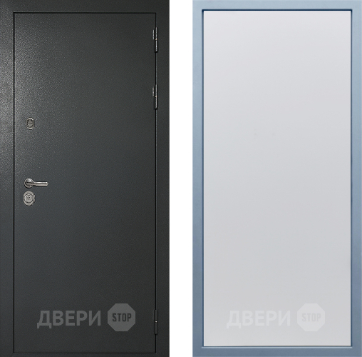 Входная металлическая Дверь Дива МД-40 Титан Н-1 Белый в Подольск