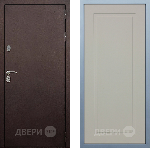 Входная металлическая Дверь Дива МД-40 Медь Н-10 Шампань в Подольск