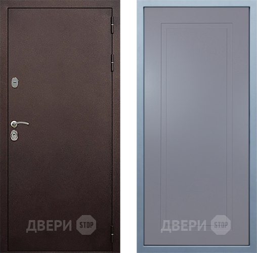 Входная металлическая Дверь Дива МД-40 Медь Н-10 Силк Маус в Подольск