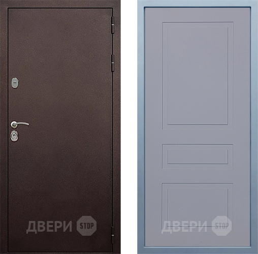 Входная металлическая Дверь Дива МД-40 Медь Н-13 Силк Маус в Подольск