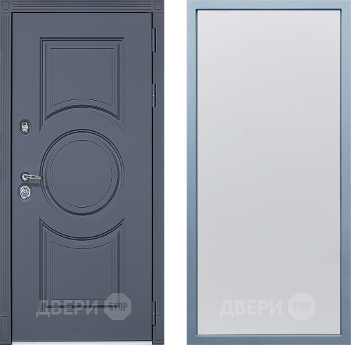 Входная металлическая Дверь Дива МХ-30 STR Н-1 Белый в Подольск