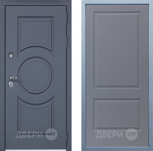 Входная металлическая Дверь Дива МХ-30 STR Д-7 Силк Маус в Подольск