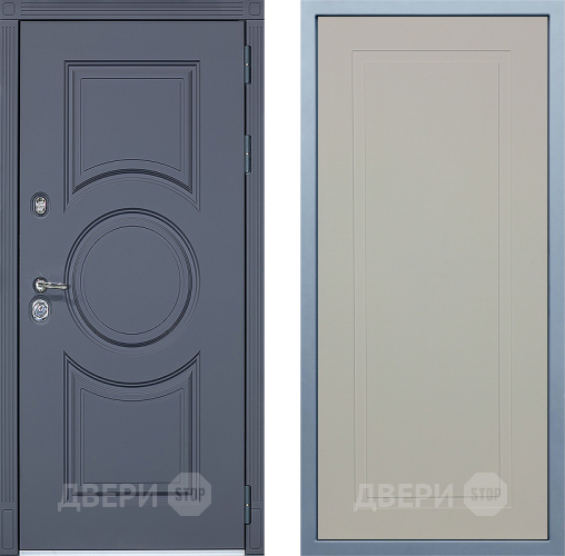 Входная металлическая Дверь Дива МХ-30 STR Н-10 Шампань в Подольск