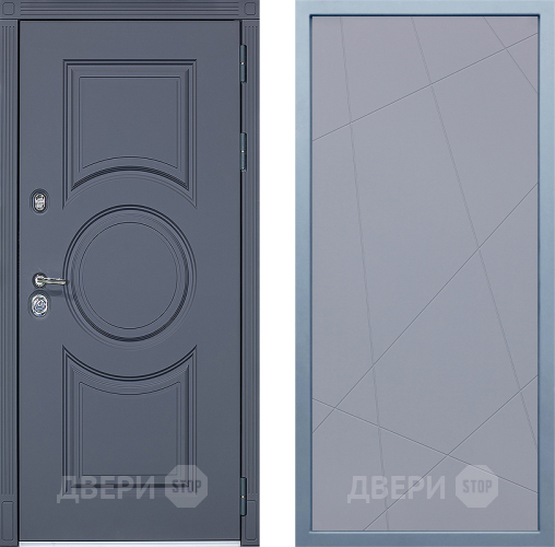 Входная металлическая Дверь Дива МХ-30 STR Д-11 Силк Маус в Подольск