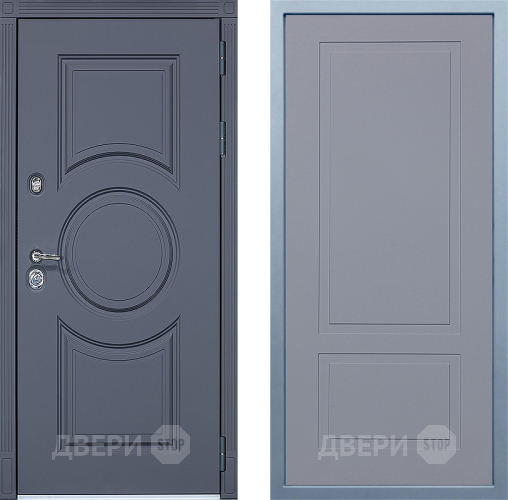 Входная металлическая Дверь Дива МХ-30 STR Н-7 Силк Маус в Подольск