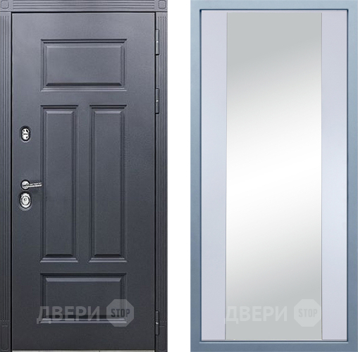 Дверь Дива МХ-29 STR Д-15 Зеркало Белый в Подольск