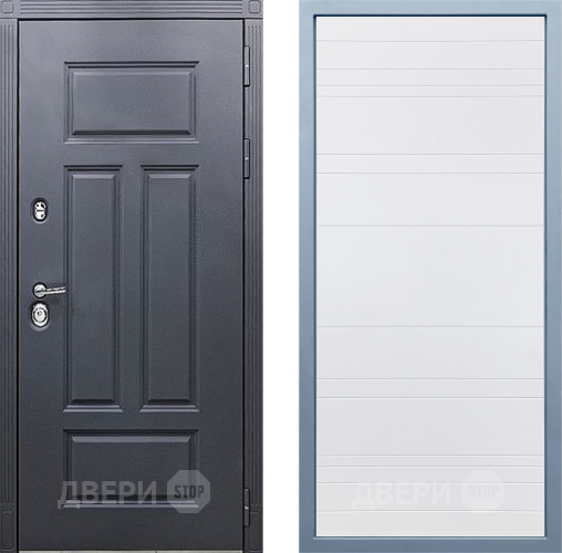 Входная металлическая Дверь Дива МХ-29 STR Д-5 Белый в Подольск