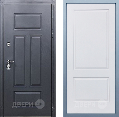 Входная металлическая Дверь Дива МХ-29 STR Д-7 Белый в Подольск