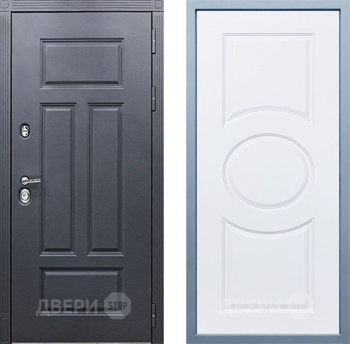 Входная металлическая Дверь Дива МХ-29 STR Д-8 Белый в Подольск