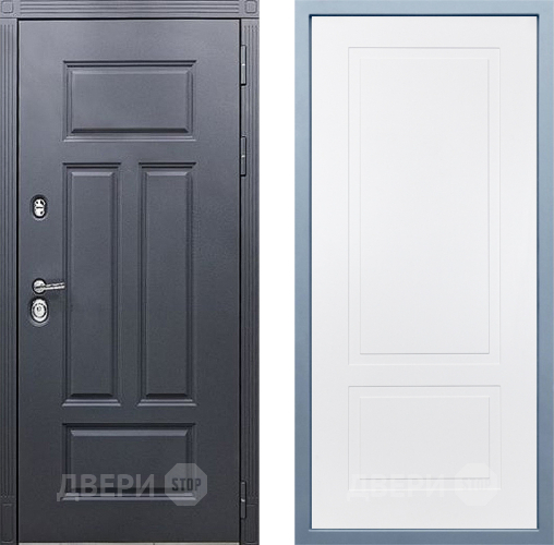 Входная металлическая Дверь Дива МХ-29 STR Н-7 Белый в Подольск