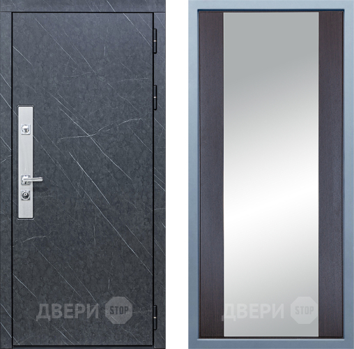 Входная металлическая Дверь Дива МХ-26 STR Д-15 Зеркало Венге в Подольск