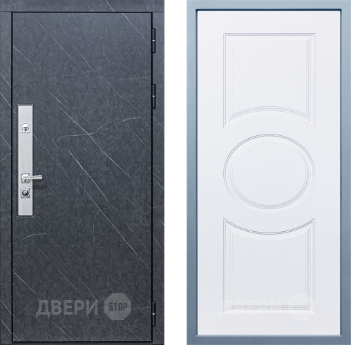 Входная металлическая Дверь Дива МХ-26 STR Д-8 Белый в Подольск