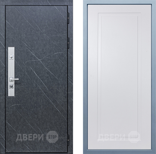 Входная металлическая Дверь Дива МХ-26 STR Н-10 Белый в Подольск