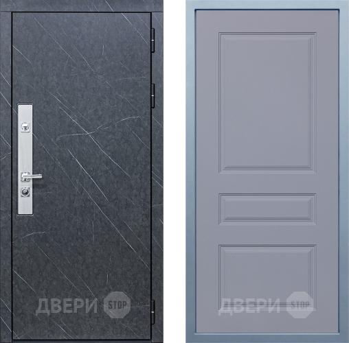 Входная металлическая Дверь Дива МХ-26 STR Д-13 Силк Маус в Подольск