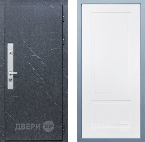 Входная металлическая Дверь Дива МХ-26 STR Н-7 Белый в Подольск