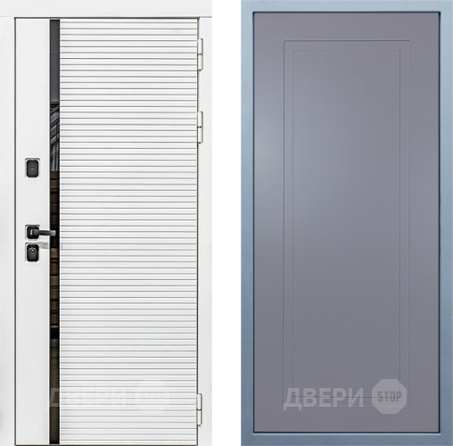 Дверь Дива МХ-45 Белая STR Н-10 Силк Маус в Подольск