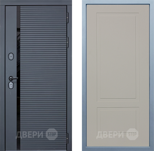 Входная металлическая Дверь Дива МХ-45 STR Н-7 Шампань в Подольск