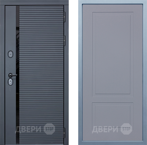 Входная металлическая Дверь Дива МХ-45 STR Н-7 Силк Маус в Подольск