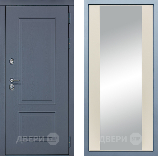 Входная металлическая Дверь Дива МХ-38 STR Д-15 Зеркало Шампань в Подольск