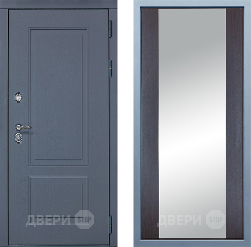 Дверь Дива МХ-38 STR Д-15 Зеркало Венге в Подольск