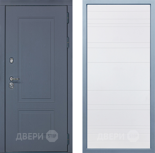 Входная металлическая Дверь Дива МХ-38 STR Д-5 Белый в Подольск