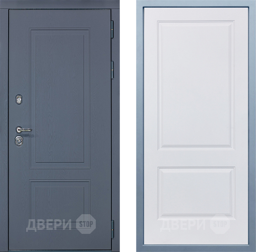 Входная металлическая Дверь Дива МХ-38 STR Д-7 Белый в Подольск