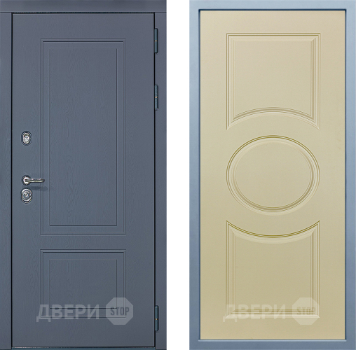 Входная металлическая Дверь Дива МХ-38 STR Д-8 Шампань в Подольск