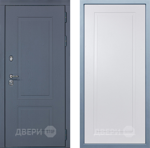 Входная металлическая Дверь Дива МХ-38 STR Н-10 Белый в Подольск