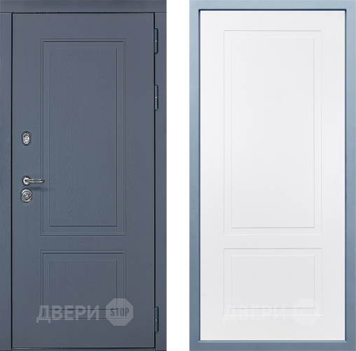 Входная металлическая Дверь Дива МХ-38 STR Н-7 Белый в Подольск