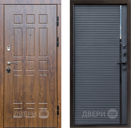 Входная металлическая Дверь Престиж Стандарт Porte Черный кварц в Подольск