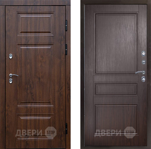 Входная металлическая Дверь Престиж TERMO с терморазрывом Премиум Орех Классика Венге в Подольск