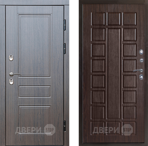 Входная металлическая Дверь Престиж TERMO с терморазрывом Классика Престиж Венге в Подольск