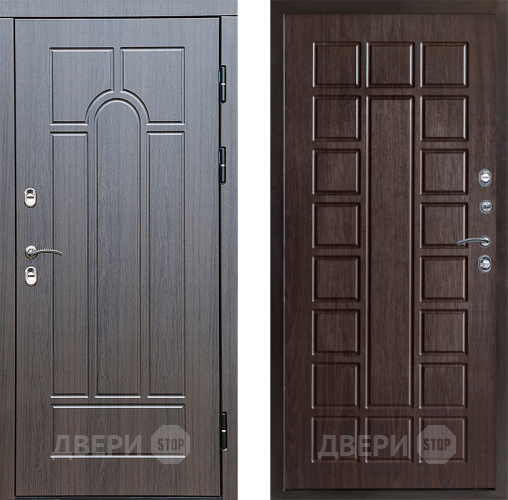Входная металлическая Дверь Престиж TERMO с терморазрывом Арка Престиж Венге в Подольск