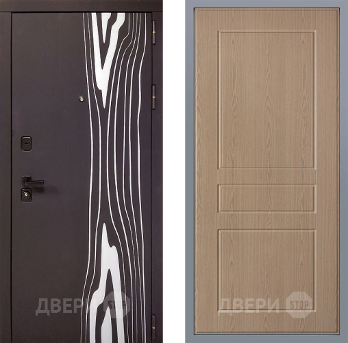 Дверь Заводские двери Леванте К-2 Беленый дуб в Подольск