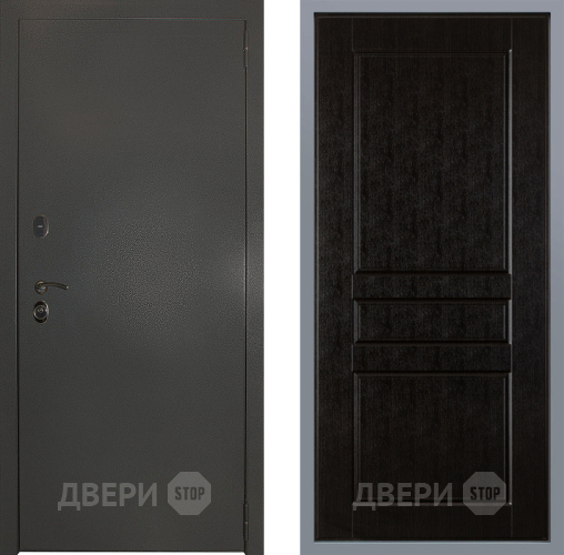 Дверь Заводские двери Эталон 3к антик серебро К-2 Венге в Подольск