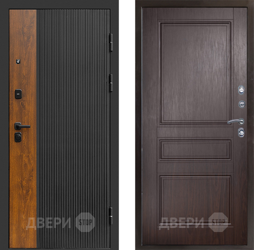 Входная металлическая Дверь Престиж Prestizh Классика Венге в Подольск