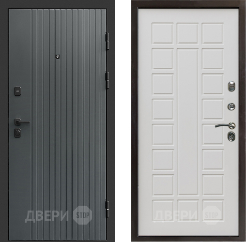 Входная металлическая Дверь Престиж Tvist Grey Престиж Бежевый мат в Подольск