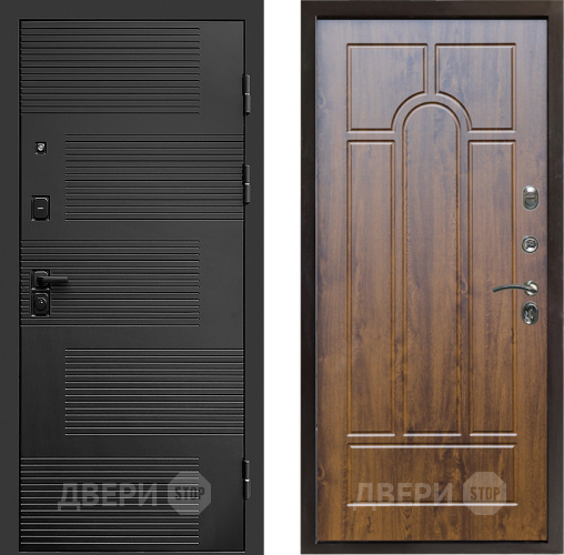 Входная металлическая Дверь Престиж Favorit Арка Дуб в Подольск