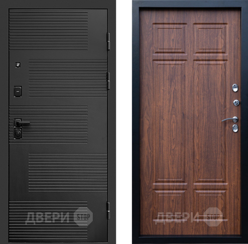 Входная металлическая Дверь Престиж Favorit Премиум Орех темный в Подольск