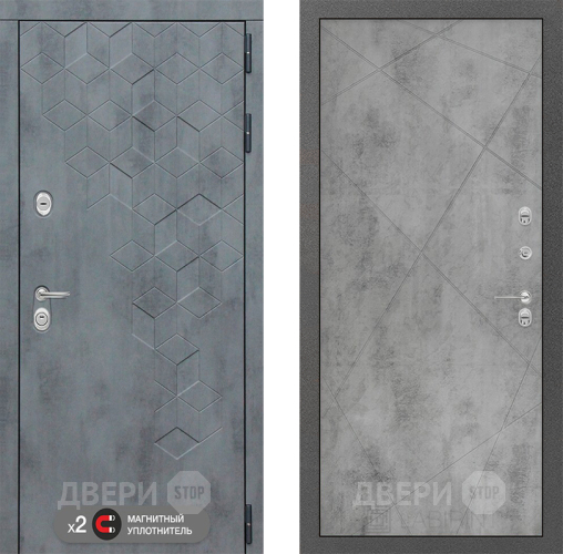 Входная металлическая Дверь Лабиринт (LABIRINT) Бетон 24 Бетон светлый в Подольск