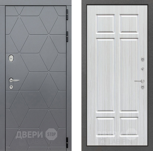 Входная металлическая Дверь Лабиринт (LABIRINT) Cosmo 08 Кристалл вуд в Подольск