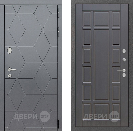 Входная металлическая Дверь Лабиринт (LABIRINT) Cosmo 12 Венге в Подольск
