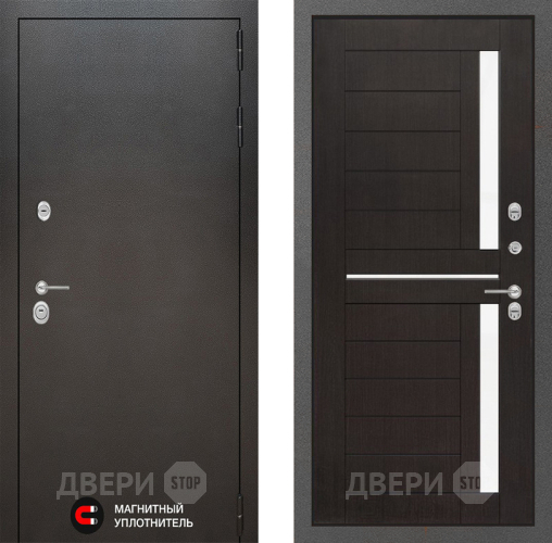 Входная металлическая Дверь Лабиринт (LABIRINT) Silver 02 Венге в Подольск