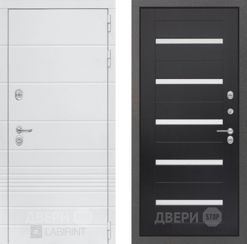 Входная металлическая Дверь Лабиринт (LABIRINT) Трендо 01 Венге в Подольск