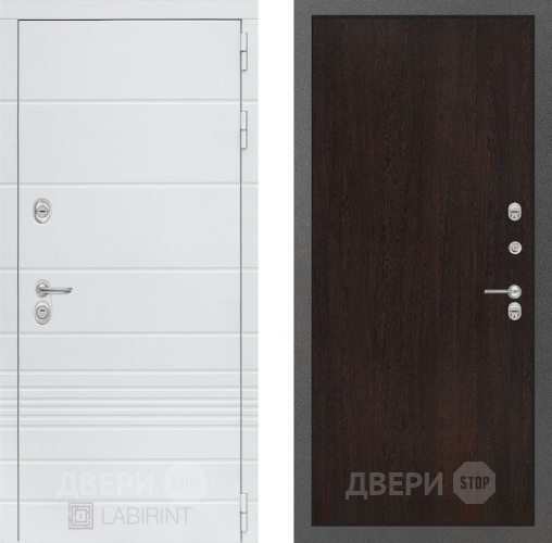 Входная металлическая Дверь Лабиринт (LABIRINT) Трендо 05 Венге в Подольск